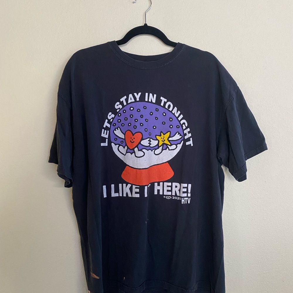 Snow globe loose fitting Graphic T Shirt